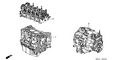 Honda New 2002-2005 Fits Honda CR-V Cylinder Head General Assembly, Part # 10003-PPA-A02