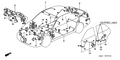 Honda New 1998-2002 Fits Honda Accord Right Cabin Wire Harness, Part # 32100-S84-A50