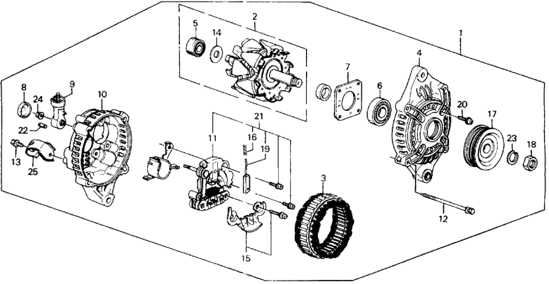 Honda New 1988-1991 Fits Honda Civic Nut, Part # 31142-PE0-004