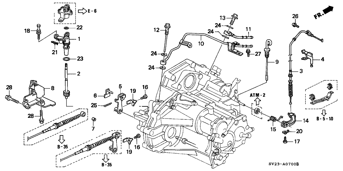 Honda New 1994-1997 Fits Honda Accord Pipe A, Oil Hose, Part # 25910-P0Y-000