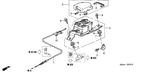 New 2002-2004 Fits Honda CR-V Bracket, Actuator (A), Part # 36635-PPA-A00