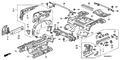 New 2000-2009 Fits Honda S2000 Panel, L. Middle Floor, Part # 65766-S2A-A00ZZ