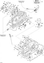 Fits 1999-2005 Can-Am Traxter 5 Speed / Traxter Auto Std & XT Models Hex Flanged Screw M6 X 35, OEM Part # 420941126