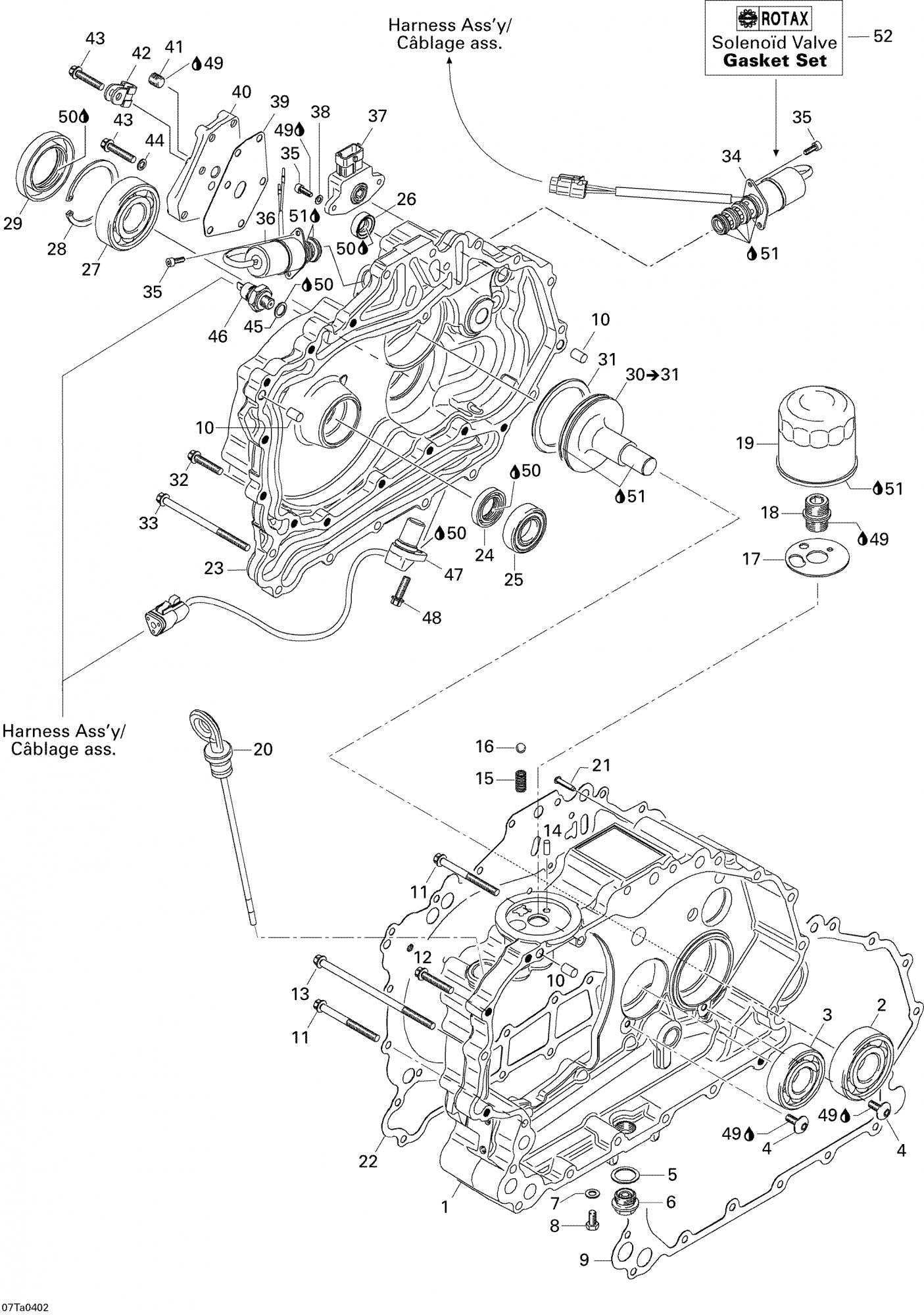 Fits 1999-2005 Can-Am Traxter 5 Speed / Traxter Auto Std & XT Models Hex Flanged Screw M6 X 35, OEM Part # 420941126