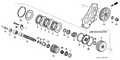 New 1997-2001 Fits Honda CR-V Gear, Sub-Shaft Low, Part # 23481-P4P-N00