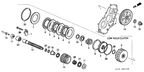 New 1997-2001 Fits Honda CR-V Gear, Sub-Shaft Low, Part # 23481-P4P-N00