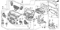 Honda New 2003-2007 Fits Honda Accord Bracket, L. Side, Part # 39177-SDA-A01