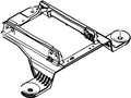 Ford New 2009-2010 Fits Ford / Lincoln F-150 / Mark LT Bracket Base No., Part # 9L3Z15045B34A