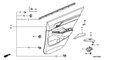 Honda New 2009-2011 Fits Honda Civic Base Comp L *Typel*, Part # 83753-SNA-A02ZE