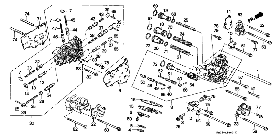 Honda New 1992-2001 Fits Honda Accord Circlip (Inner) (15MM), Part # 94521-15000