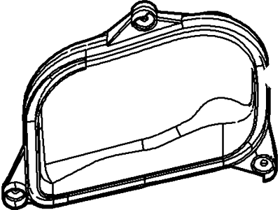 Ford New 2003-2011 Fits Lincoln Town Car Cover - Bulb Base No. 13d005a Position Driver Side, Part # 3W1Z13K046BB