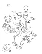 Fits 1996-2007 Ski-Doo Formula Deluxe 500 F / MX Z 440 Models Ring L 67.75, OEM Part # 420915846