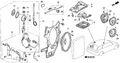 Honda New 1991-1993 Fits Honda Accord Speaker Assembly (160Mm) (Dual Cone), Part # 39120-SM5-A41