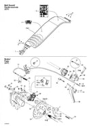 Fits 2002-2007 Ski-Doo Grand Touring 380 F/500 F / Grand Touring 380 F/550 F Models Cover-Brake, OEM Part # 507032311