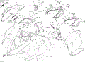 Ski-Doo - OEM schematic diagram - Part # 2572-517304619 - 09- Hood 600HO E-TEC | 09- Hood 800R E-TEC - Ref # 23