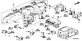 Honda New 2007-2008 Fits Honda Element Cable Reel Assembly (Furukawa), Part # 77900-SCV-A31