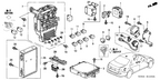 New 2006-2007 Fits Honda Accord Bracket, Yaw & G Sensor, Part # 39961-SDA-A00