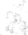 Ski-Doo - OEM schematic diagram - Part # 2572-513033035 - 02- Fuel System | 02- Fuel System LTD | 02- Fuel System SPORT - Ref # 12, 32, 26