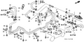 Honda New 1999-2008 Fits Honda Odyssey Bracket A, Heater Pipe, Part # 79323-S0X-A01