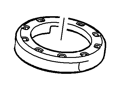 Ford New 2007-2010 Fits Ford Explorer Sport Trac Insulator - Rear Spring Base No. 5536 Position Rear, Part # 7A2Z5536A