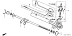 New 1999-2004 Fits Honda Odyssey Feed Tube Assy. (L), Part # 53671-S0X-A01