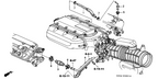 New 2002-2004 Fits Honda Odyssey Breather Tube, Part # 17136-P8F-A30
