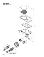 Fits 1997-2000 Ski-Doo Skandic Super Wide Track / Skandic Wide Track Models Carburetor Adaptor Skandic Wt Lc., OEM Part # 570038000