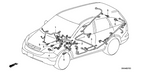 New 2010-2011 Fits Honda CR-V Instrument Wire Harness, Part # 32117-SWA-A22