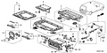 Honda New 2011-2013 Fits Honda Odyssey Display Unit, RR. *NH686L* (Panasonic) (LIGHT WARM GRAY), Part # 39460-TK8-A01ZB