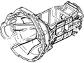 Ford New 2005-2008 Fits Ford / Lincoln F-150 / Mark LT Case Assembly - Transmission Base No. 7005, Part # F65Z7005AA