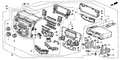 Honda New 2006-2007 Fits Honda Accord Panel *NH482L* (UA BLACK METALLIC), Part # 39179-SDN-A51ZA