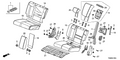 Honda New 2011-2013 Fits Honda Odyssey Cover, Left Rear (Truffle), Part # 82521-TK8-A62ZB