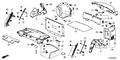 Honda New 2014 Fits Honda Accord Lining Assy., R. Trunk Side *NH85L* (GRAY ELEVEN), Part # 84601-T3V-A01ZA