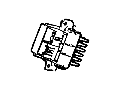 Ford New 2009 Fits Ford Flex Control Base No. 19e624, Part # 8A8Z19E624A