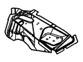 Ford New 2008-2011 Fits Ford Focus Reinforcement -, Part # 8S4Z5402039A