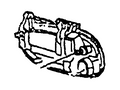 Ford New 1997-1998 Fits Ford F-150 / F-250 Handle Assy - Door - Outer Base No. 22405 Position Driver Side, Part # F65Z1522405AAF