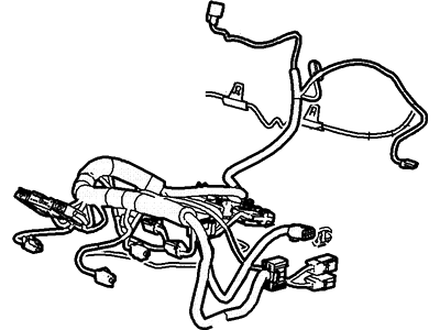 Ford New 2005-2006 Fits Ford Expedition Wire Assy Base No. 14a699 Position Driver Side, Part # 5L1Z14A699AA