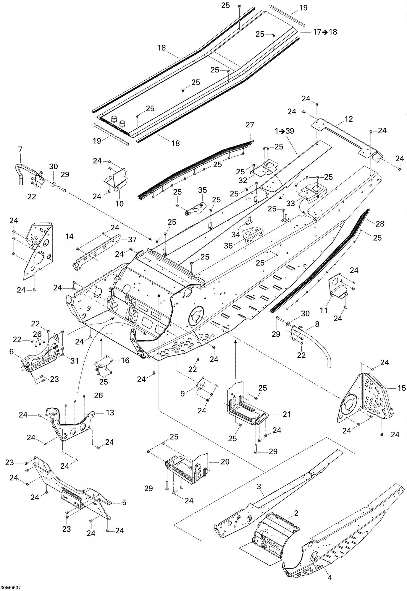 Fits 2005-2006 Ski-Doo GSX 500SS / GSX 600 HO Models Gasket, OEM Part # 293200096