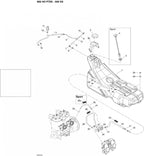 Fits 2003-2007 Ski-Doo GSX 500SS / GSX 600 HO Models Fuel Tank, OEM Part # 513033170
