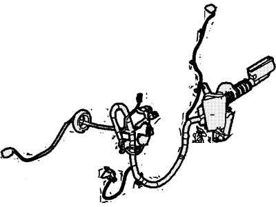 Ford New 2008 Fits Lincoln MKX Wire Assy - Jumper Base No. 14631 Position Driver Side Front, Part # 8A1Z14631BA