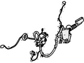 Ford New 2009-2010 Fits Lincoln MKX Wire Assy - Jumper Base No. 14631 Position Driver Side Front, Part # 9A1Z14631AA