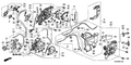 Honda New 2005-2010 Fits Honda Odyssey Crank Assy., L. Slide Door Handle (Outer), Part # 72682-SHJ-A02