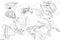 Ski-Doo - OEM schematic diagram - Part # 2572-517304197 - 09- Hood _38M1524 | 09- Hood _38M1540 | 09- Hood LE_38M1522 | 09- Hood SE_38M1522 | 09- Hood, Windshield And Console | 09- Hood, Windshield And Console LE | 09- Hood | 09- Hood SE - Ref # 32, 65, 62, 49, 14g, 18a, 13