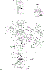 Can-Am - OEM schematic diagram - Part # 2572-707200147 - 02- Carburetor - Ref # 7
