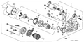New 2005-2007 Fits Honda Accord Hybrid Shaft, Part # 31230-RCJ-A01