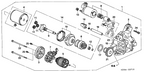 New 2005-2007 Fits Honda Accord Hybrid Rotor, Part # 31206-RCJ-A01