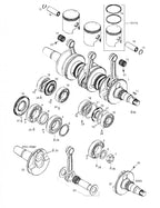 Fits 1996-1998 Ski-Doo Formula III / Formula III LT Models Distance Sleeve, OEM Part # 415129010