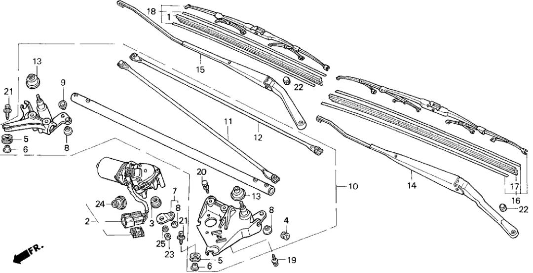 Honda New 1992-1996 Fits Honda Prelude Bolt-Washer (M6X20), Part # 90116-SS0-003