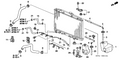 Honda New 2005-2008 Fits Honda Pilot Bracket, Reserve Tank, Part # 19115-PVJ-A00