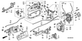 New 2000-2009 Fits Honda S2000 Protector, R. FR. Door Handle (Outer), Part # 72129-S2A-A01